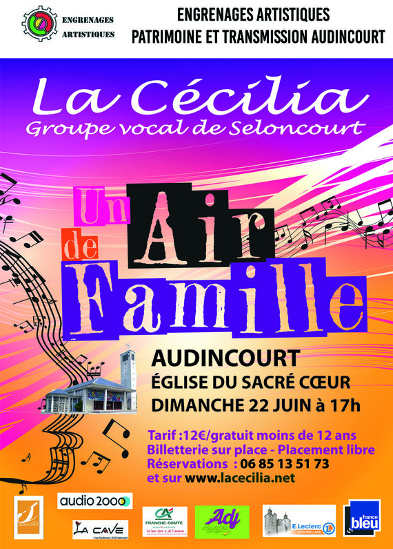 Concert La Cecilia "un air de famille"