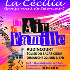 Concert La Cecilia "un air de famille"
